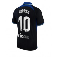 Atletico Madrid Angel Correa #10 Bortatröja 2022-23 Korta ärmar